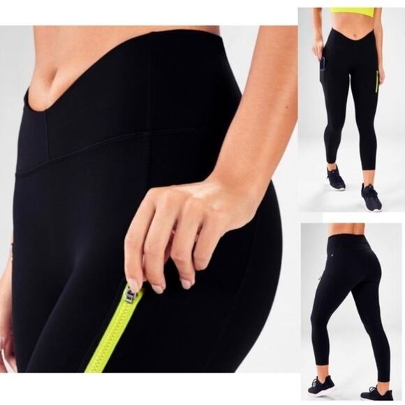 Fabletics Motion 365 Leggings 7/8 Size SMALL - Picture 2 of 13
